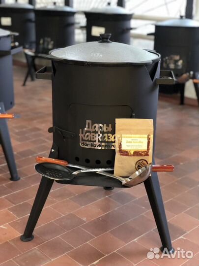 Печь с казаном + подарки