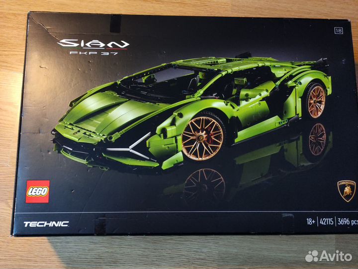 Lamborghini Sian Lego technic 42115 (Оригинал)