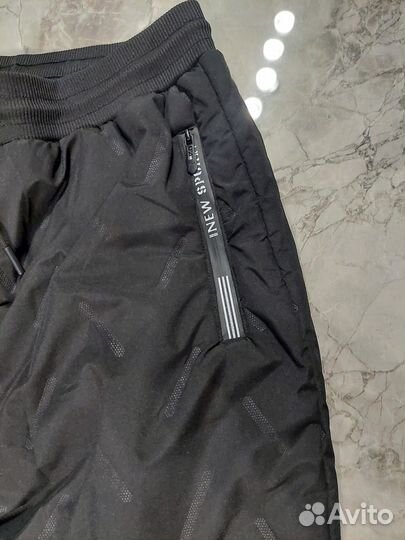 Термоштаны мужские флисовые размер 52
