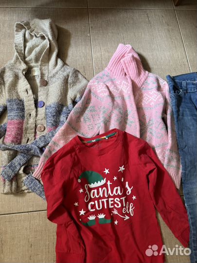 Детские вещи пакетом бесплатно на 4-5 лет девочка