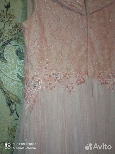 Вечернее платье в пол