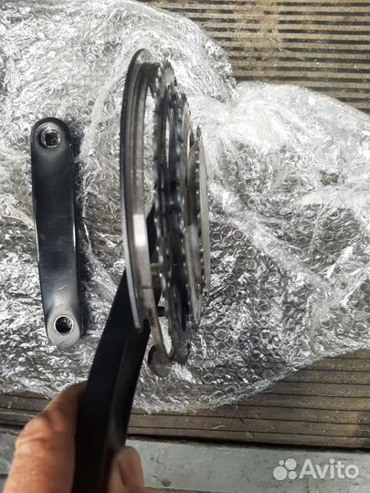 Шатуны для велосипеда rs contour cистема