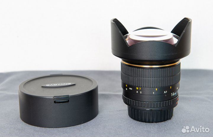 Объектив Samyang MF 14mm f/2.8 ED AS IF UMC NikonF