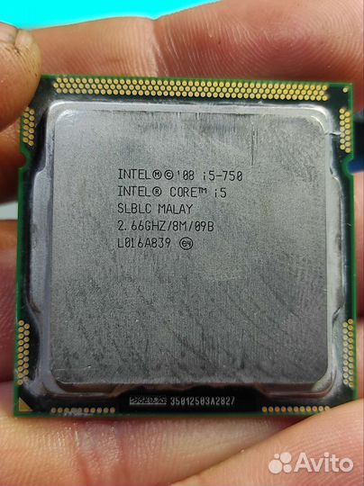 Процессор i5 - 750 LGA 1156