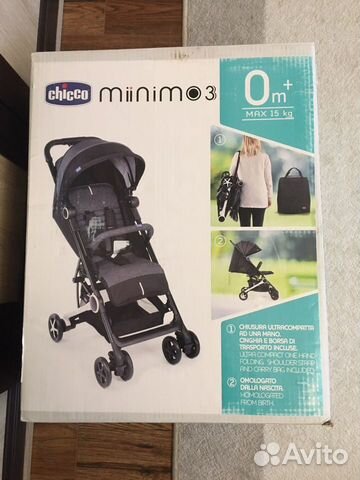 Новая прогулочная коляска Chicco Miinimo 3