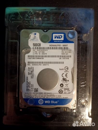 Western Digital WD5000lpvx