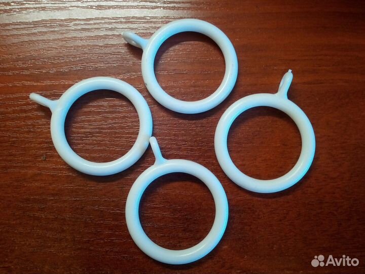Пластиковые кольца для штор