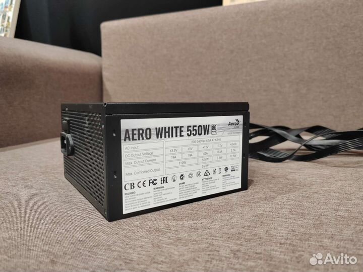 Блок питания для PC AeroCool AeroWhite 550W