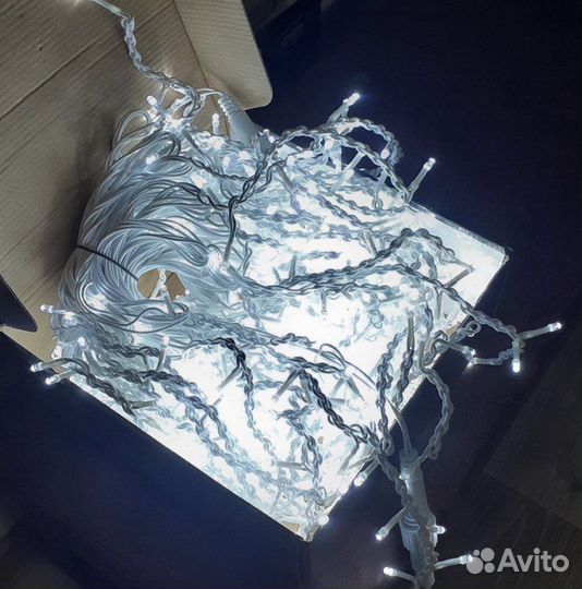 Гирлянда светодиодная уличная бахрома 25 15 и 12 м