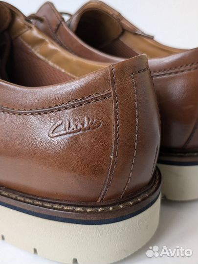 Полуботинки Clarks (41) мужская обувь оригинал
