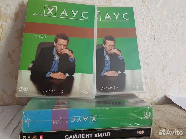 Доктор Хаус 4 сезон dvd