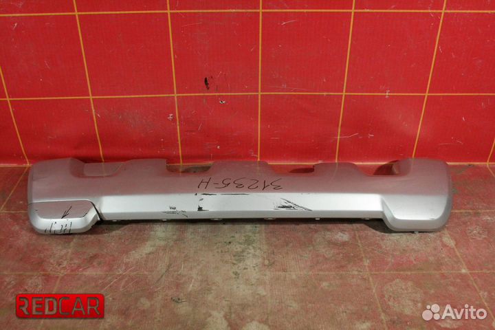 Накладка бампера зад низ Renault Duster 2015