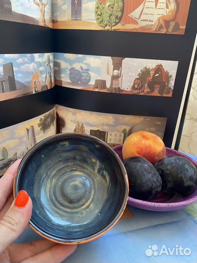 Керамическая пиала ручной работы