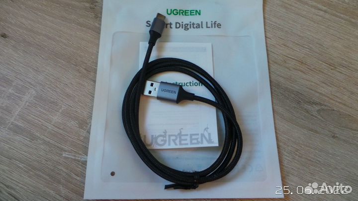 Кабель зарядки Андройд type-c