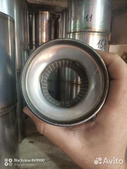 Пламегасители вместо катализатора разных размеров