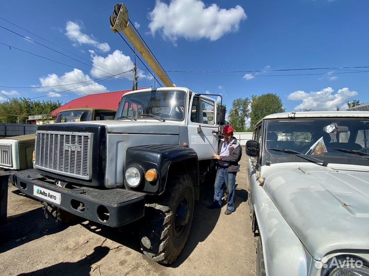 Бурильно-крановая машина ГАЗ БКМ-317-01, 2003