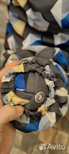 Зимний детский комбинезон 86-92 р