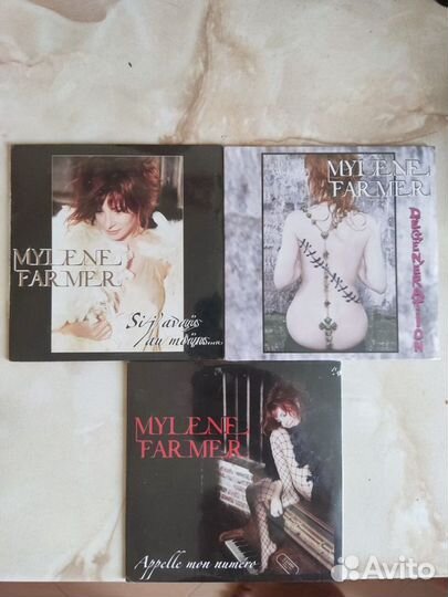 Mylene Farmer CD и винил синглы 12