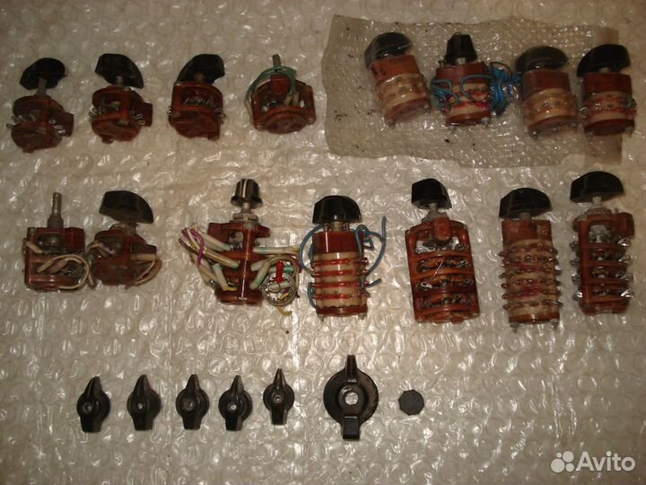 Переключатели галетные, разные