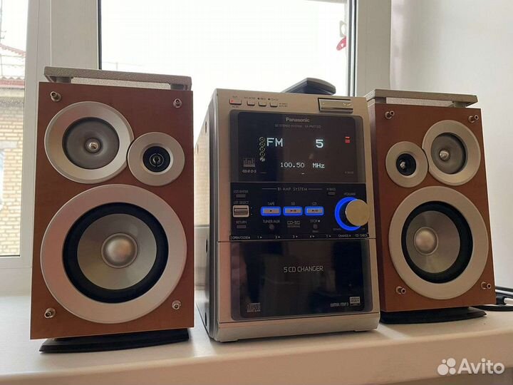 Музыкальный центр panasonic sa pm71 SD