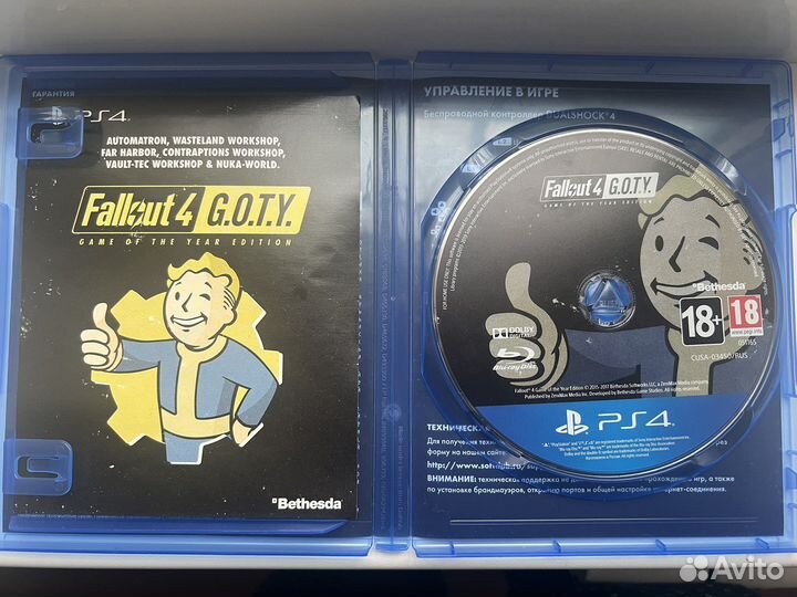 Игры для приставок ps4 Fallout 4 G.O.T.Y