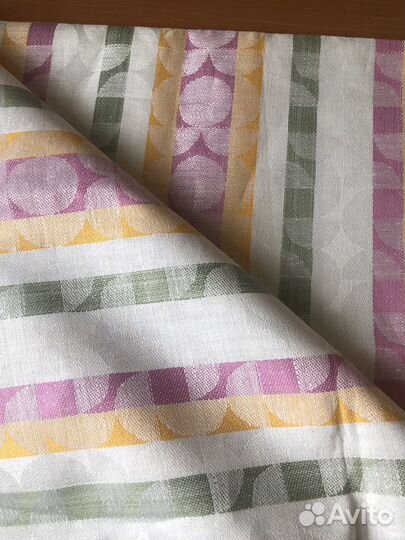 Ткань для полотенец СССР. Лен. Новая