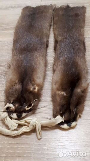 Шкуры норки и нутрии
