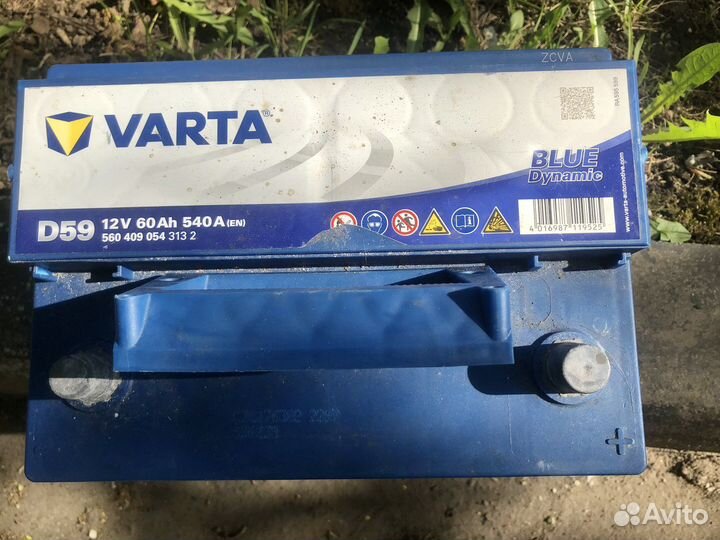 Аккумулятор Varta D59