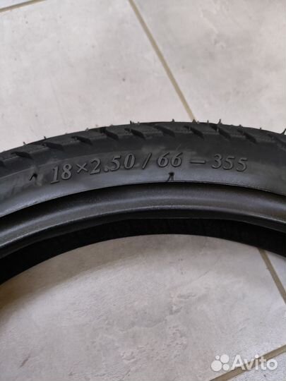 Покрышка летняя без камерная для электровелосипеда