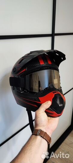 Продам снегоходные очки с подогревом комплект