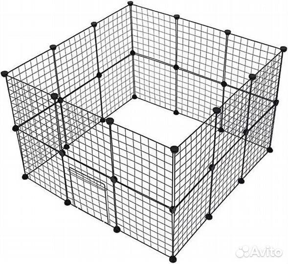 Вольер для животных Dogland, 24 секции 35х35 см