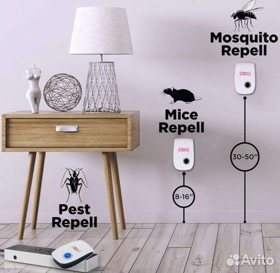 Ультразвуковой отпугиватель мышей, крыс, тараканов