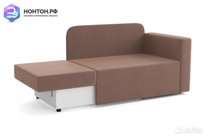 Диван выкатной Дэнвер светло-коричневый