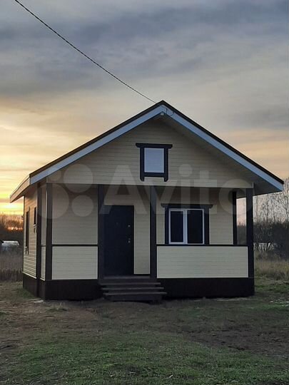 Дом 34,7 м² на участке 5 сот.