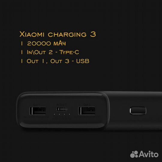 Павербанк xiaomi