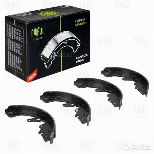Trialli GF 4741 Колодки торм. для а/м Suzuki Grand Vitara (05) барабан. 254x41