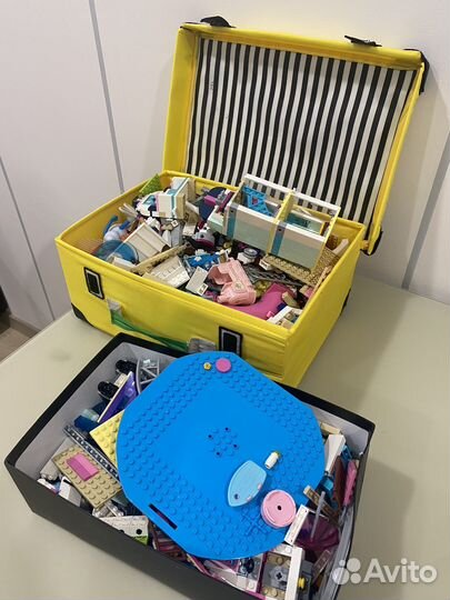 Лего россыпью 2 ящика