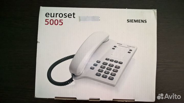 Телефон проводной, новый Siemens Euroset