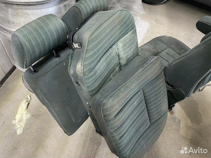 Элементы зеленого салона mercedes w124