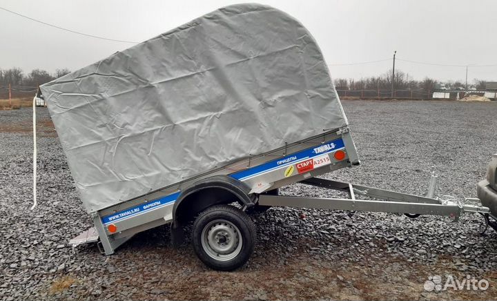 Прицеп 2.5*1.5 с высоким тентом 1500 мм