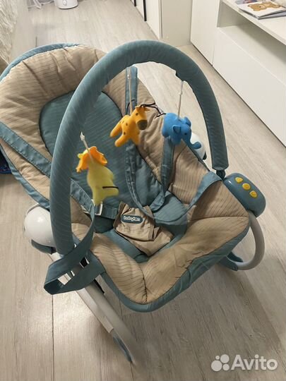 Детские качели шезлонг