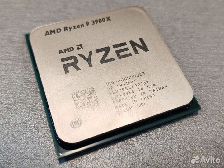 Процессор AMD ryzen 9 3900X