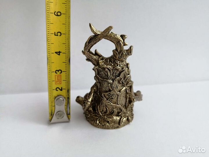 Колокольчик Леший латунь