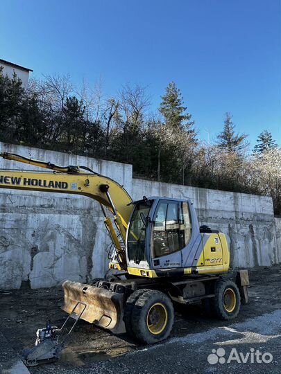 Колёсный экскаватор New Holland MH City, 2008