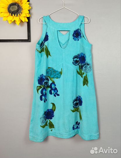 Хлопковое платье сарафан. Италия р. XL