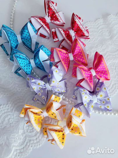 Бантики ручной работы