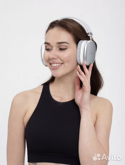 Наушники беспроводные накладные с микрофоном hoco