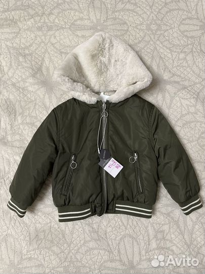 Куртка бомбер для девочки
