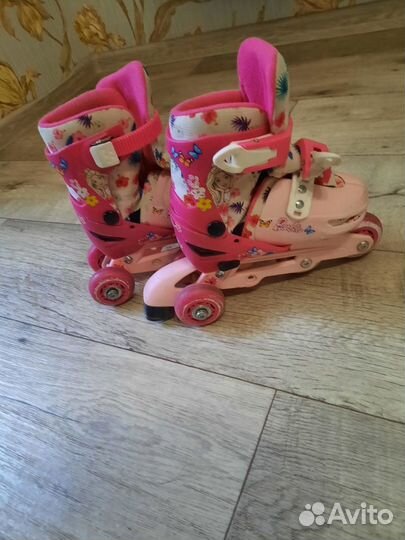 Ролики детские для девочек 2 в 1