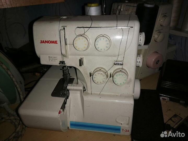 Оверлок janome Т34
